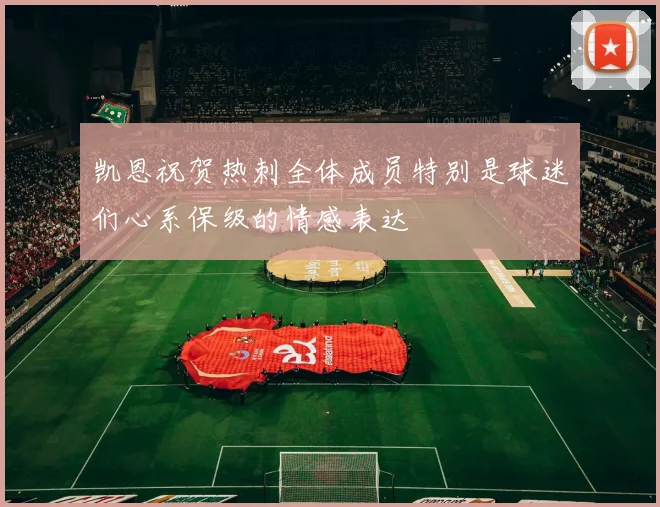 凯恩祝贺热刺全体成员特别是球迷们心系保级的情感表达